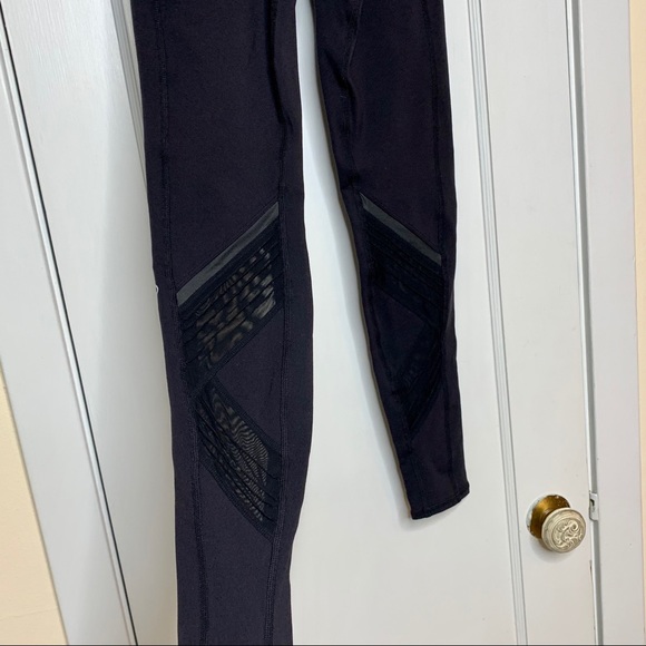ALO High-Waist Ultimate Legging Mesh Panel Black S - Picture 10 of 15